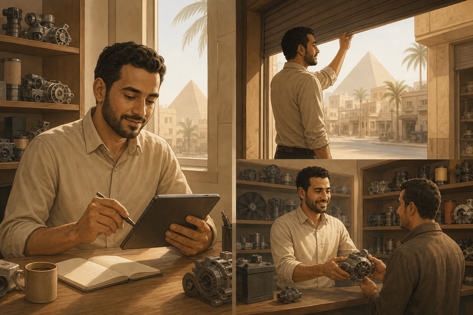 سجّل مصروف وافتح البيع